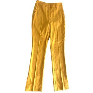 White House Black Market Mustard Trousers – Size 0, NWT